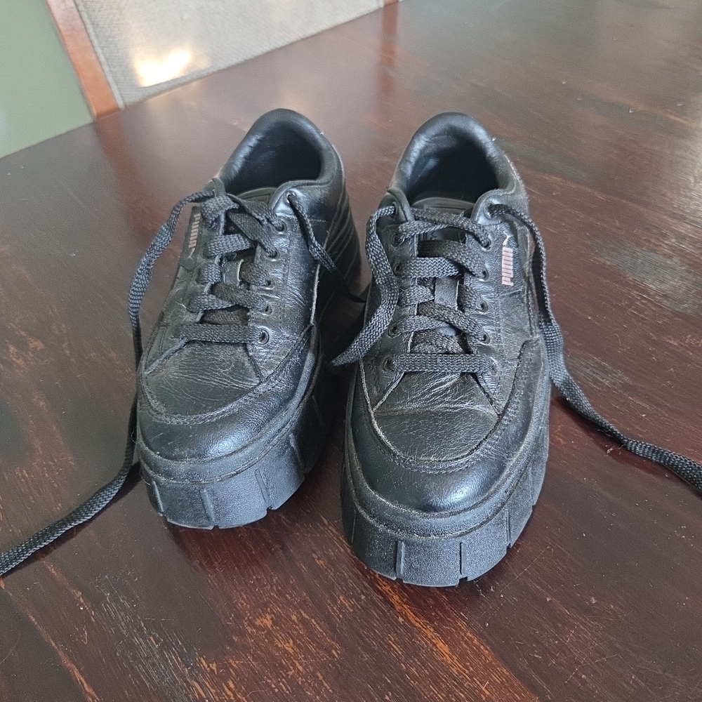 Puma Black Athletic Shoes